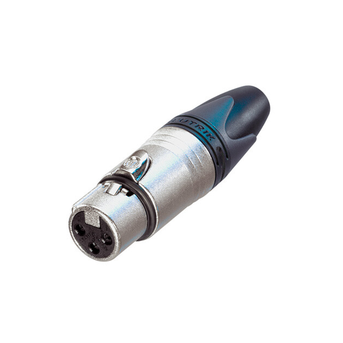 Connettore di linea Neutrik NU-NC3FXX femmina a 3 pin