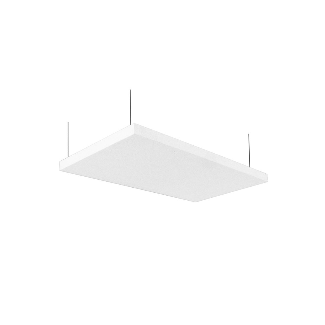 Nimbus cloud with hardware 610x1219x38mm Arctic White 2 panels Z840 1225 01