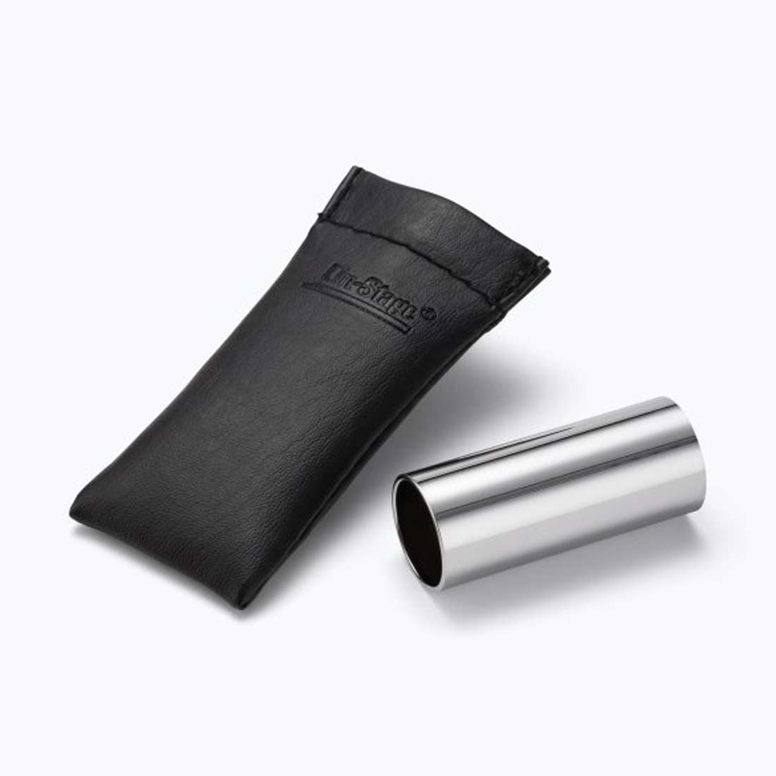 On Stage OGSSLD211 Chrome-Plated Seamless Steel Slide with Pouch - Size 11
