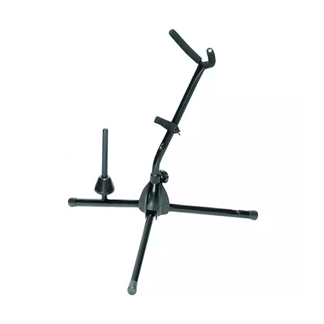 On-Stage Stands SXS7101B Supporto per sassofono contralto/tenore con piolo per flauto