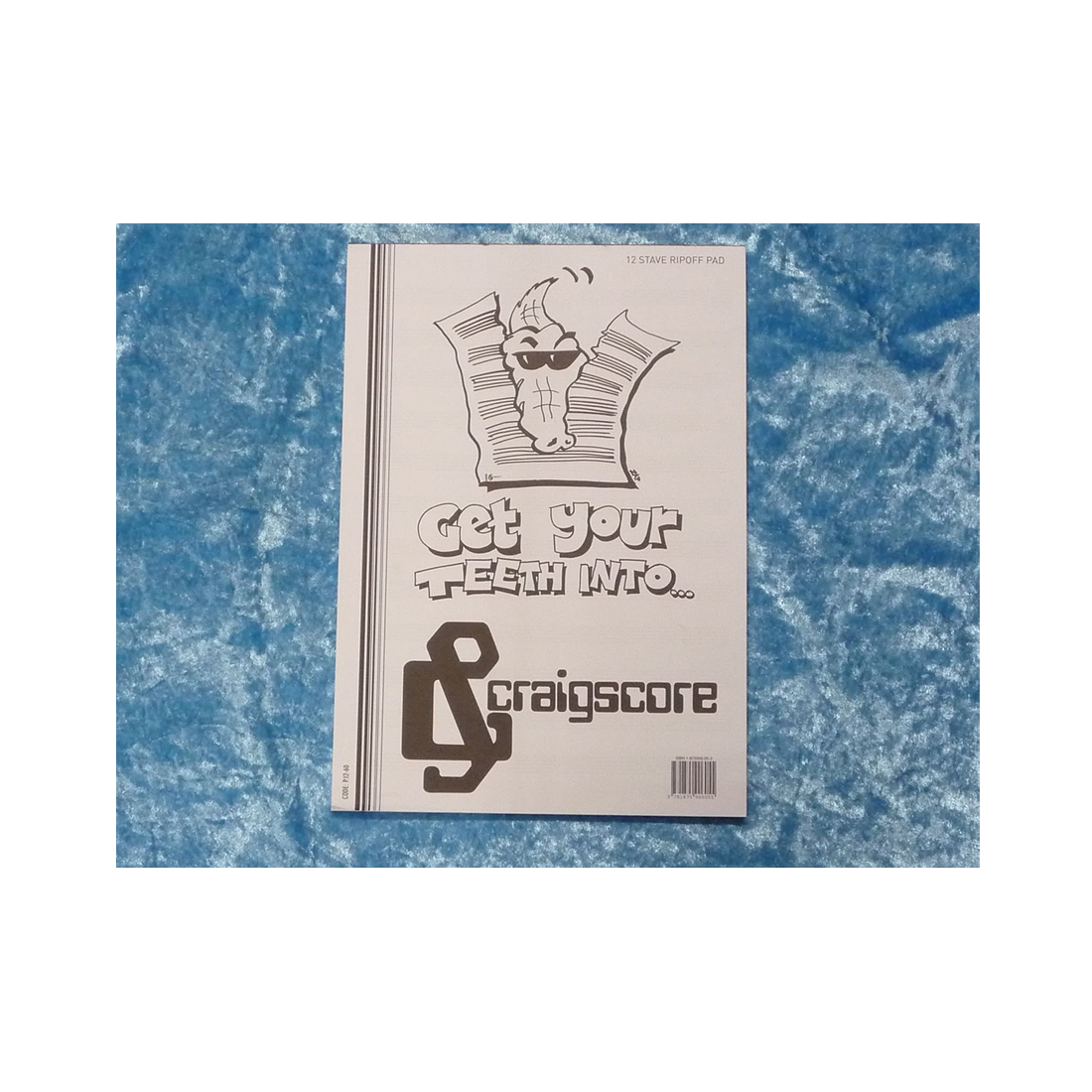 Craigscore A4 Manuscript Pad 12 Stave Book