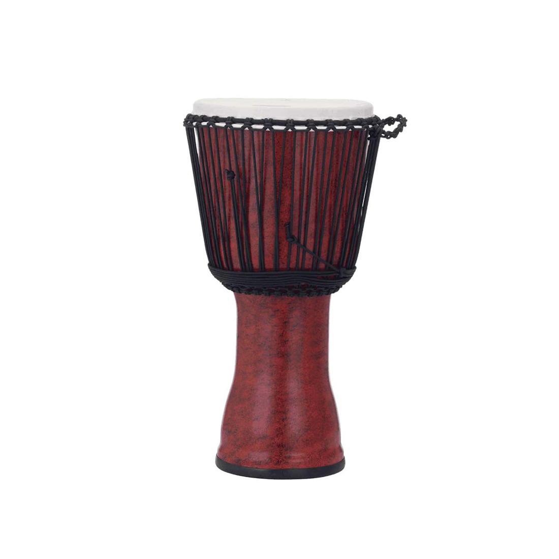 Pearl PBJVR-14-699 12" Shell Rope Tuned Djembe Molten Scarlet
