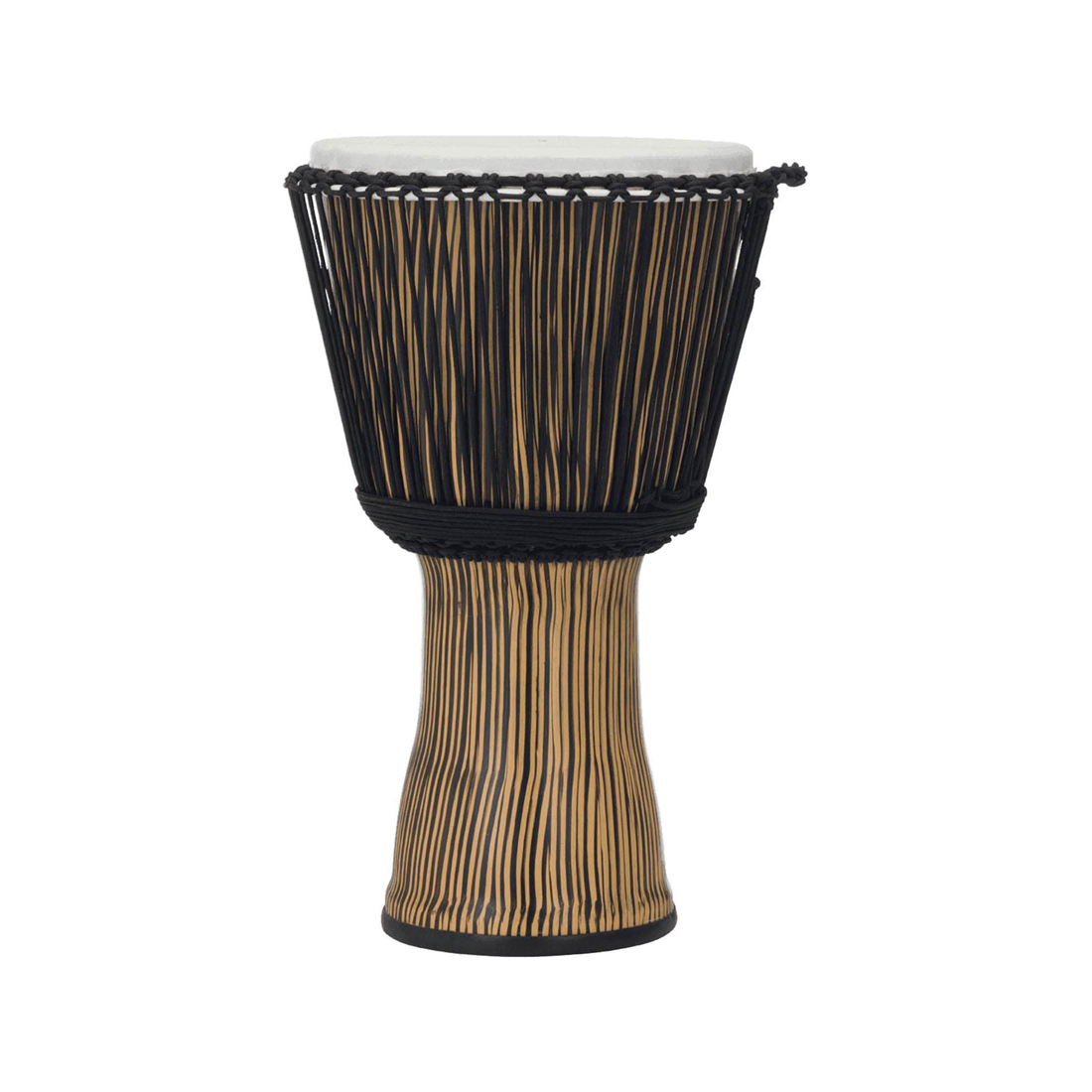 Pearl PBJVR-12-698 12" Shell Rope Tuned Djembe Zebra Grass