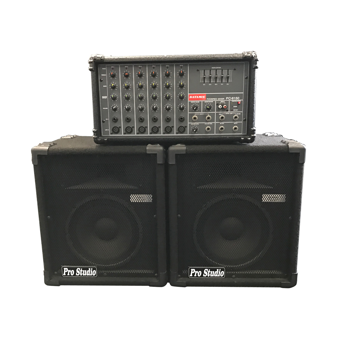 Mixer Datamix 6ch/150w/mono