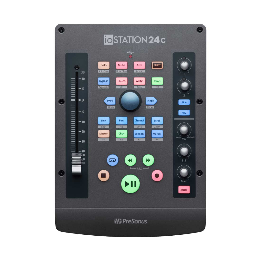 PreSonus ioStation 24C FaderPort e interfaccia audio