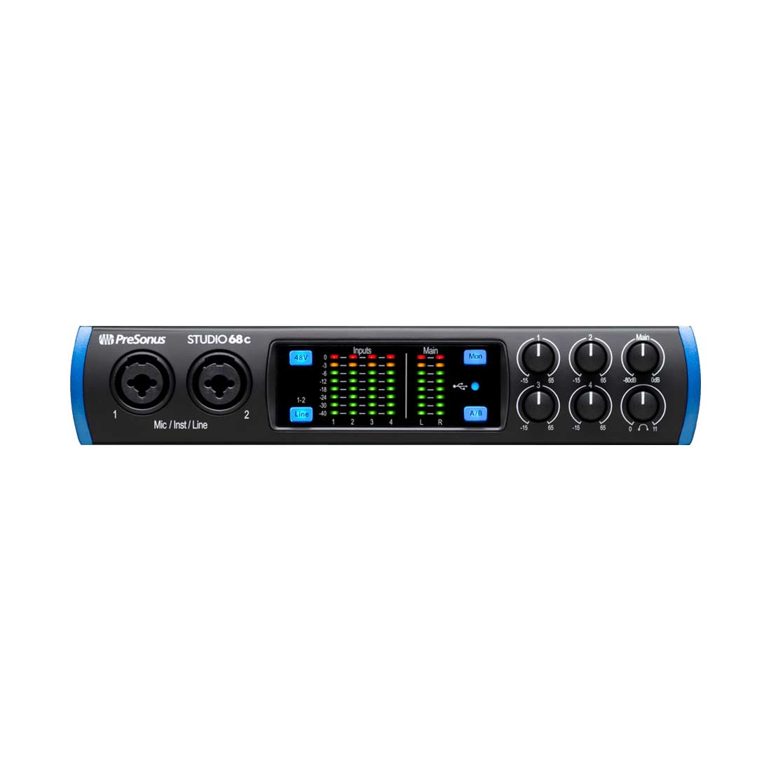 Interfaccia audio USB-C PreSonus 6x6 4 preamplificatori XMAX