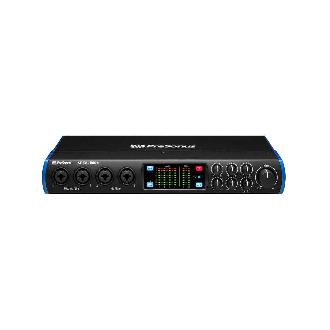 Interfaccia audio USB-C PreSonus 18x8 4 preamplificatori XMAX