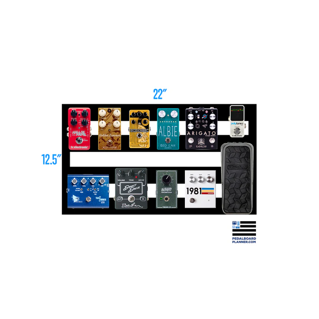 Pedaltrain Classic 1 with Soft Case