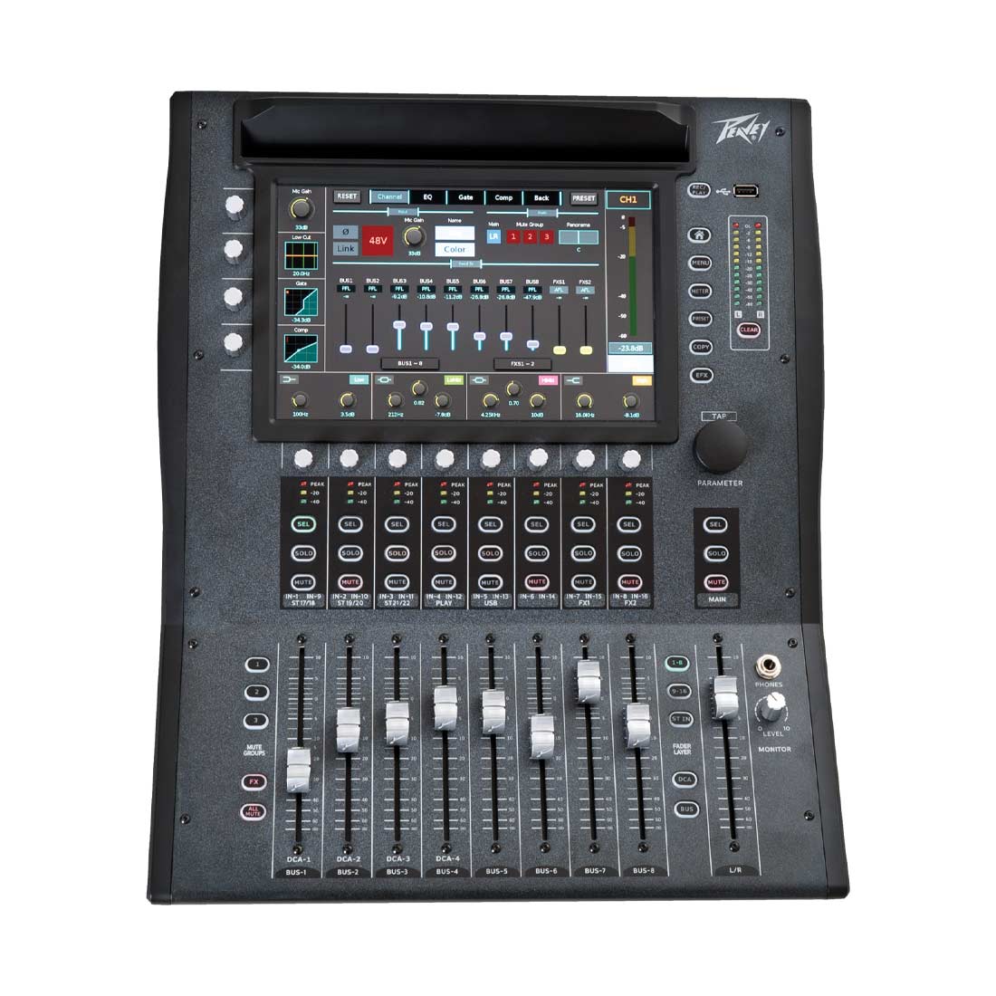 Peavey Aureus Series AUREUS28 Digital 28-Channel Mixer with WiFi and Bluetooth