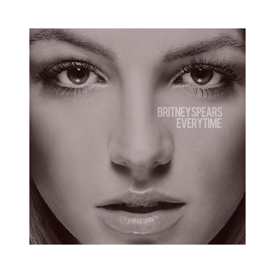 Britney Spears Everytime Single Sheet Music