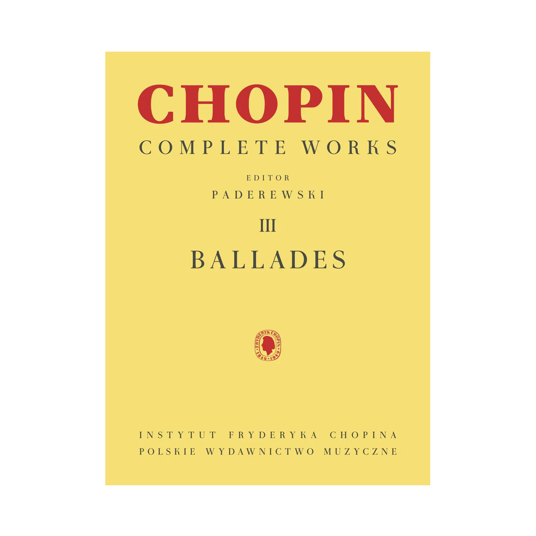 Chopin - Ballades Complete Works III