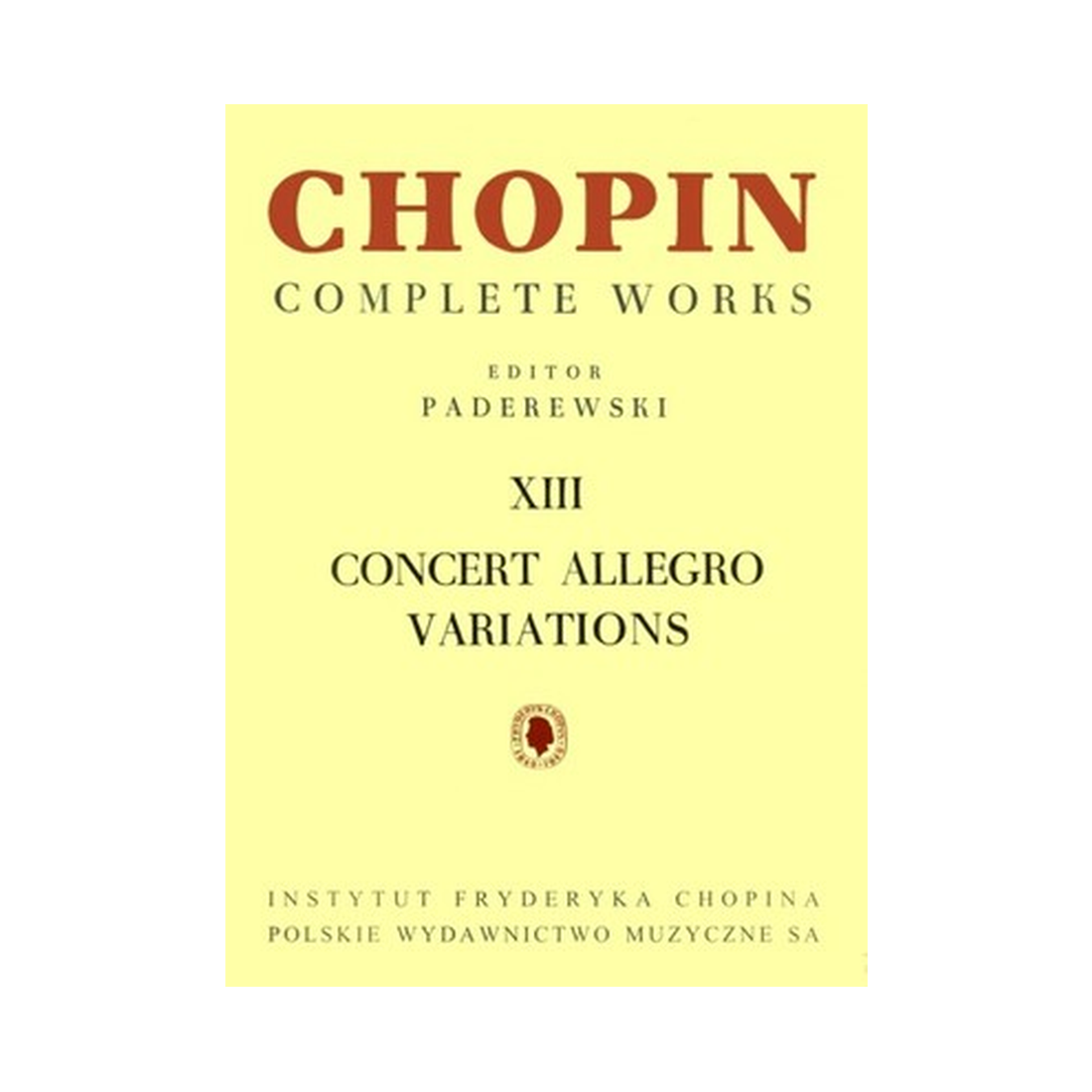 Concert, Allegro, Variations (Complete Works Vol. 13)
