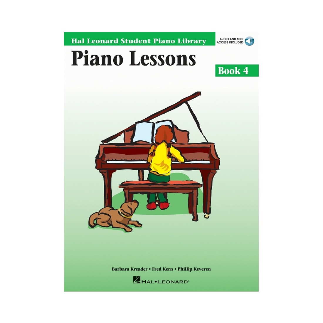 Piano Lessons Book 4 Audio and MIDI Access Included