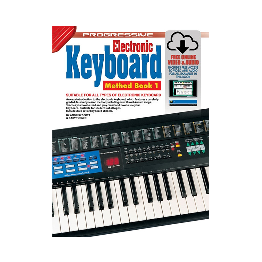 Progressive Keyboard Method 1 Book
