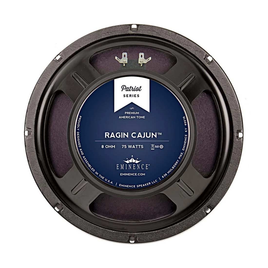 Eminence RAGINCAJUN 10in Guitar Speaker 75w 8 Ohm