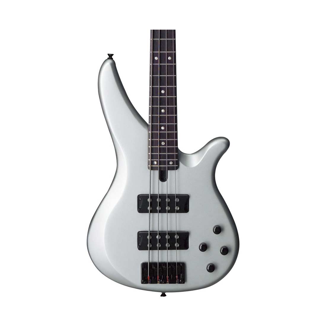 Yamaha RBX374 Flat Silver 4 String Bass Guitar