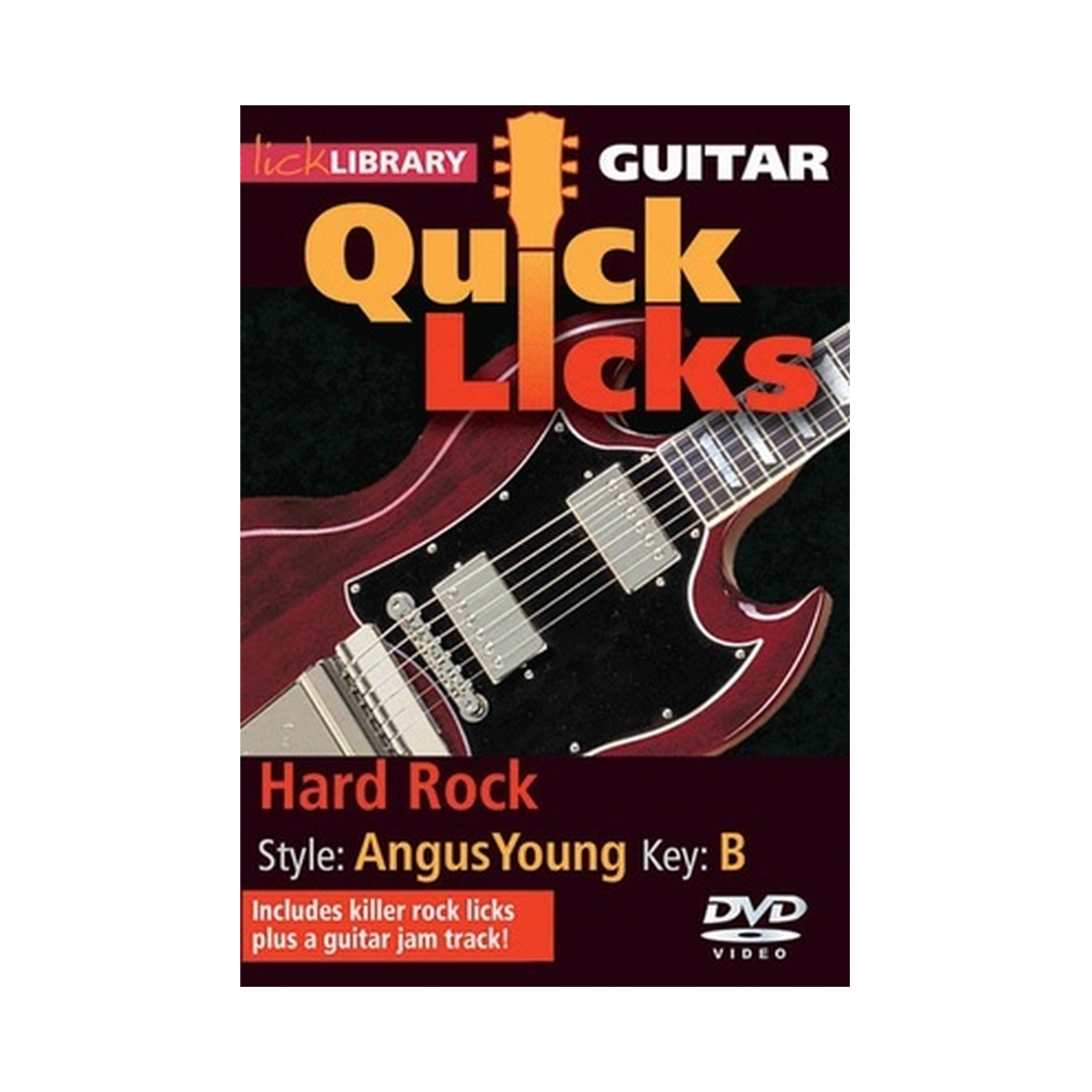 Guitar Quick Licks Hard Rock (Angus Young) Dvd