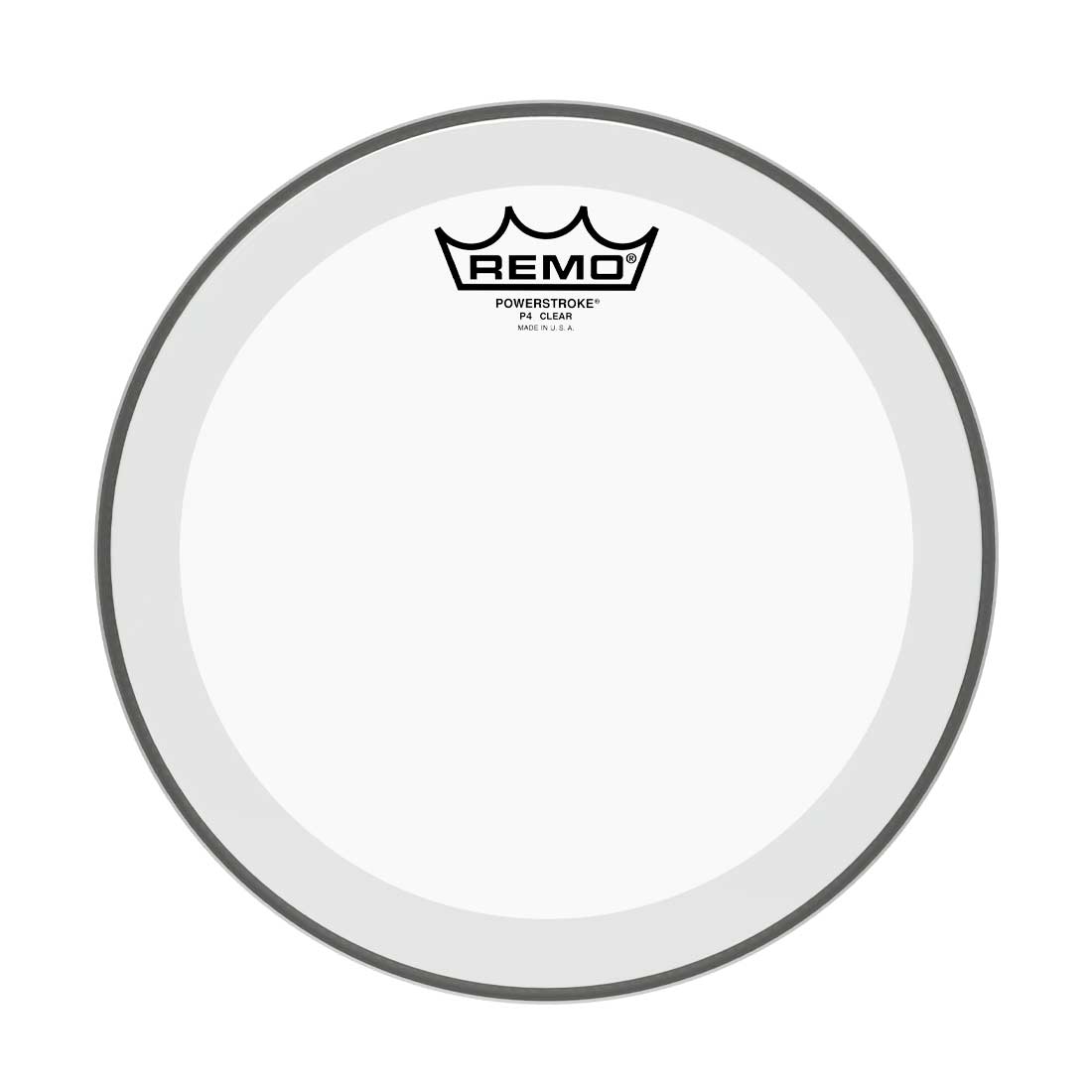 Pelle per batteria Remo P4 trasparente da 10 pollici