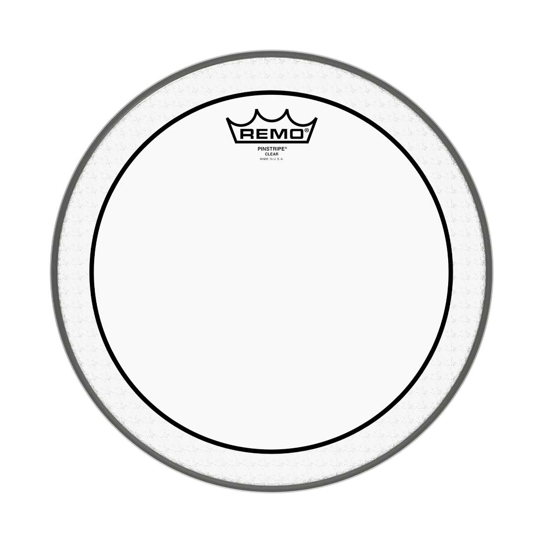 Remo Pin Stripe Drum Head Clear 12in