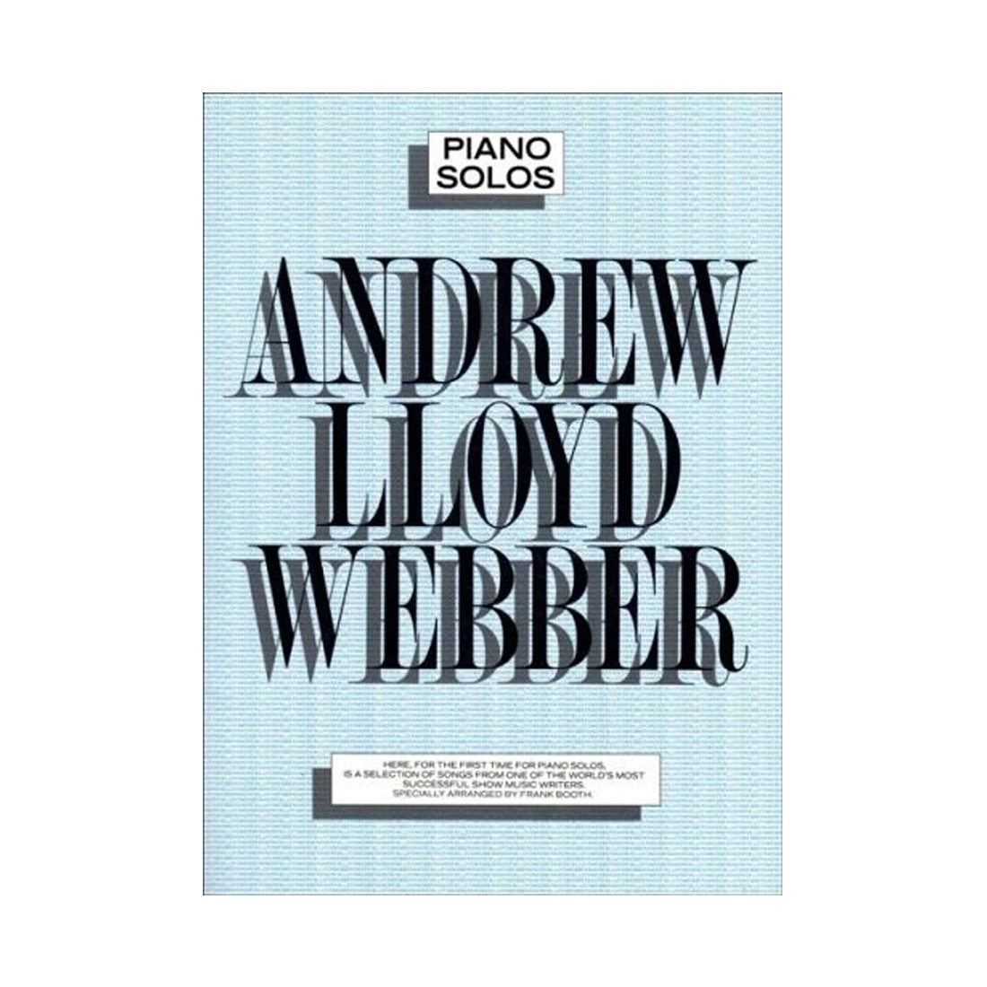 Lloyd Webber Andrew Piano Solos