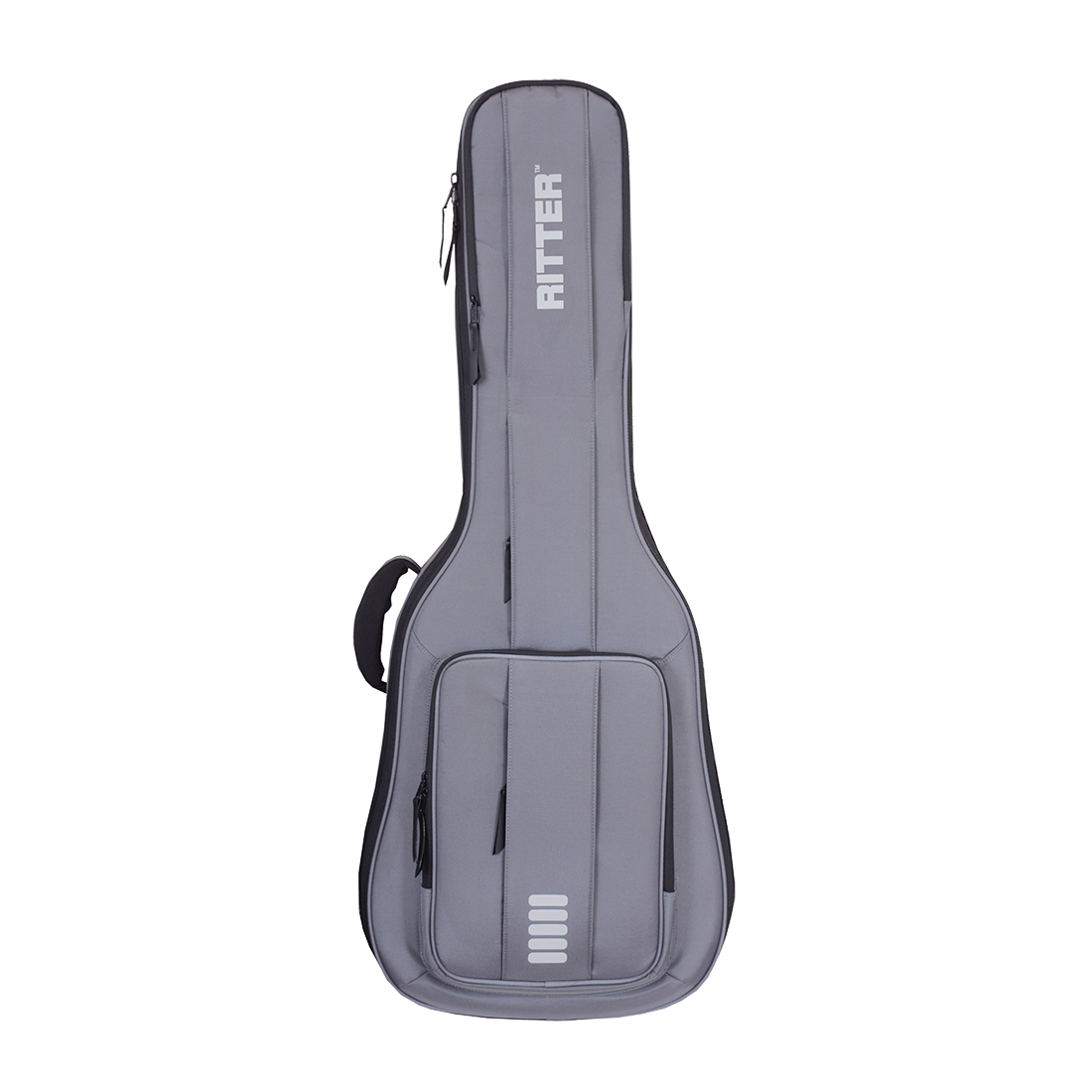 Ritter Arosa Deluxe RGA6-D/TGR Titanium Grey Full-Frame Protection Dreadnought Guitar Bag