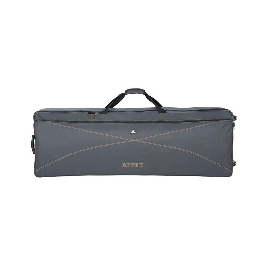 Ritter RKS7-35W/MGB Misty Grey - Borsa per tastiera in pelle marrone