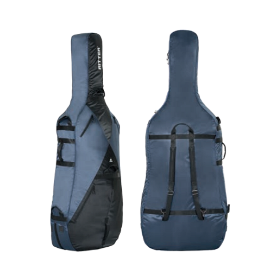 Ritter RSP5-DBF/NBK Navy-Black Grey 4/4 Size Double Bass Bag