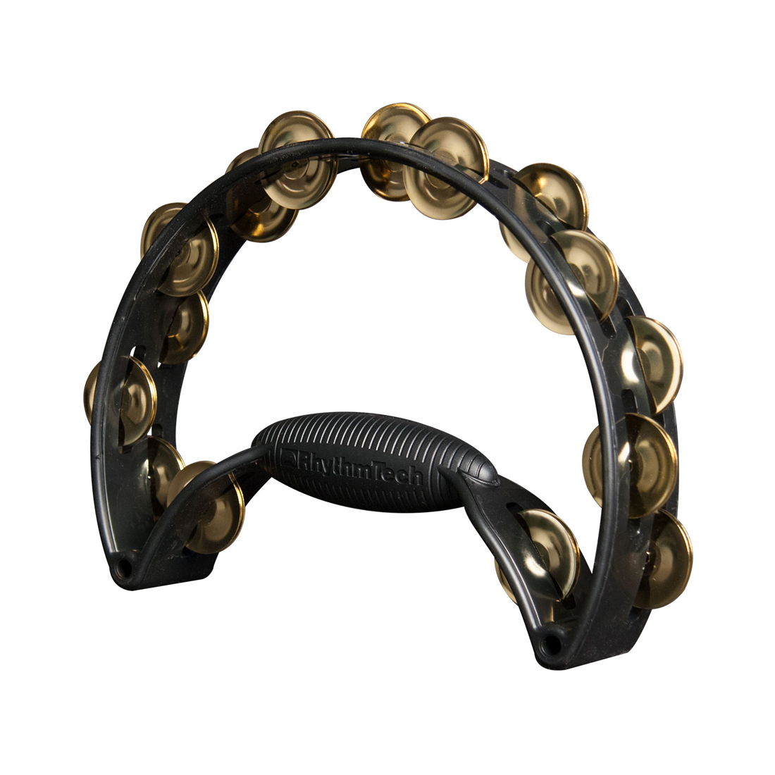 Rhythm Tech RTPRO11-U Black Brass Jingles Tambourine