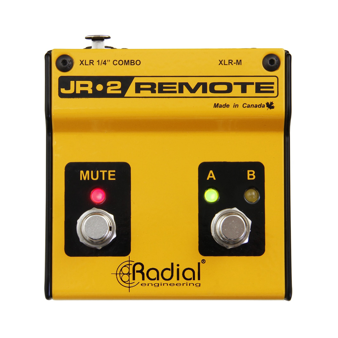 Radial JR-2 - Remote Control A/B input select and mute-w/remote powered LEDs