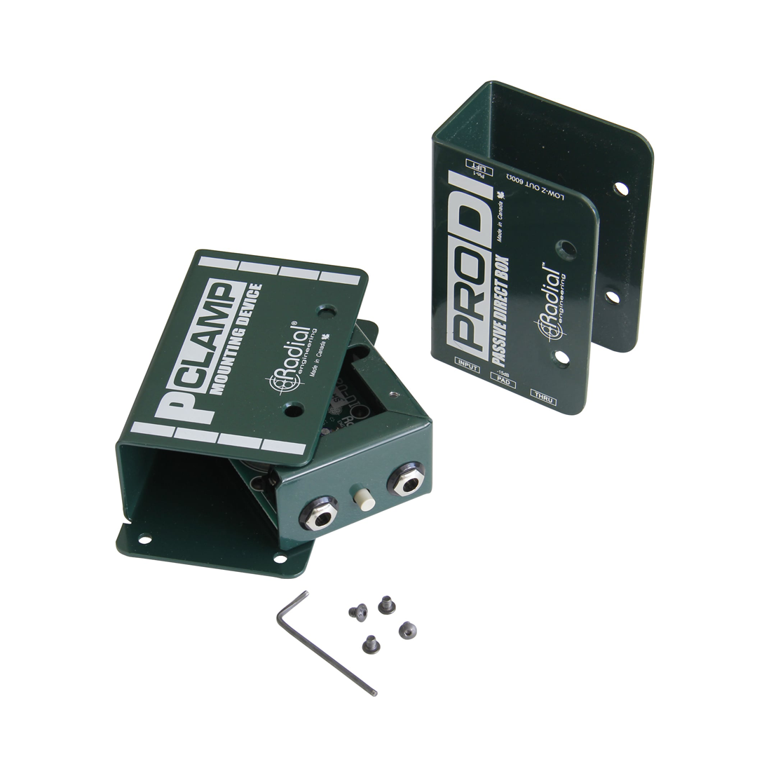 Radial P-CLAMP - Flanged DI Mounting Adapter
