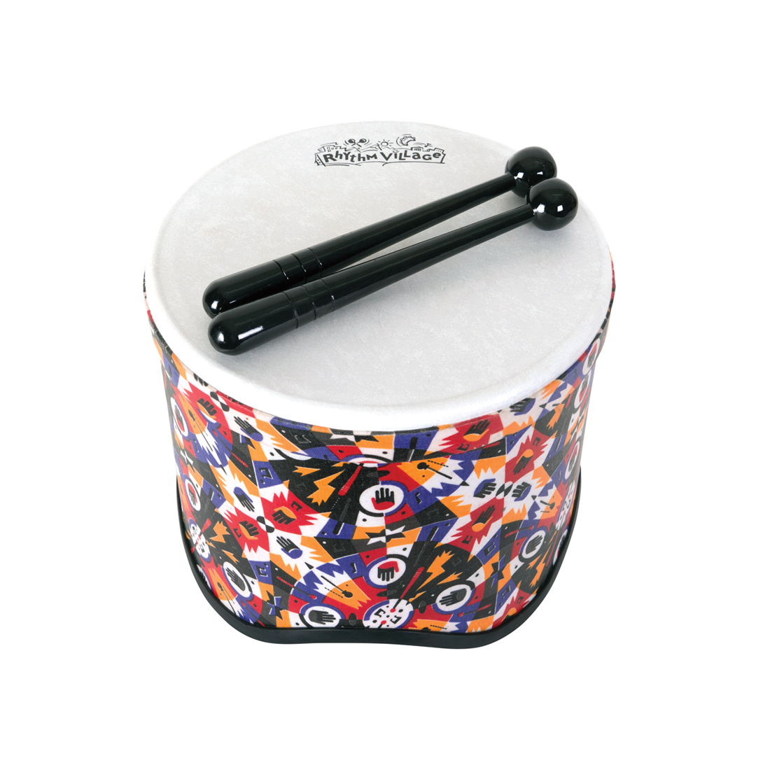 Rhythm Village RV5410-U 10-Inch Tom Tom with Mallets