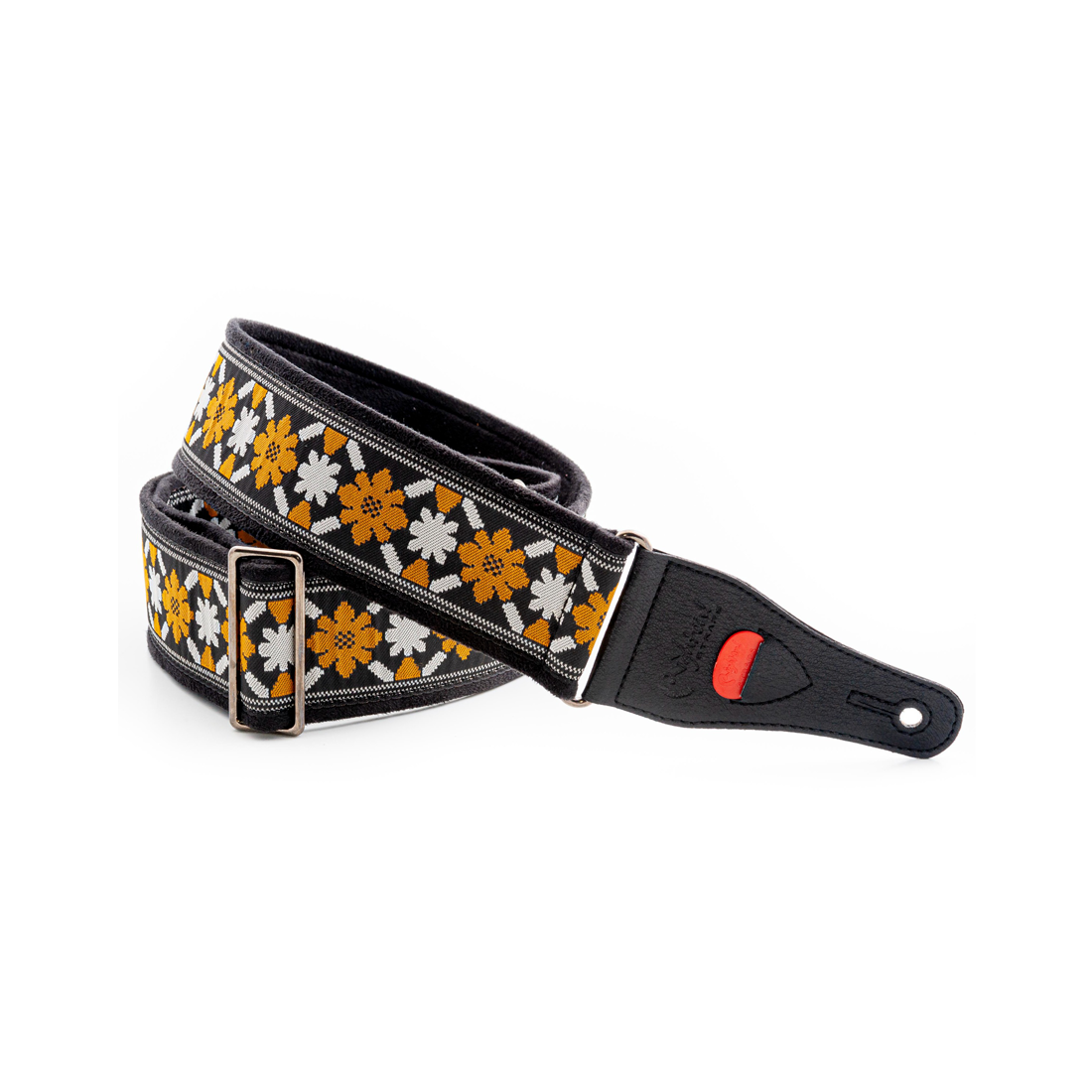 Right On Straps LEGEND CASINO Black Guitar Strap
