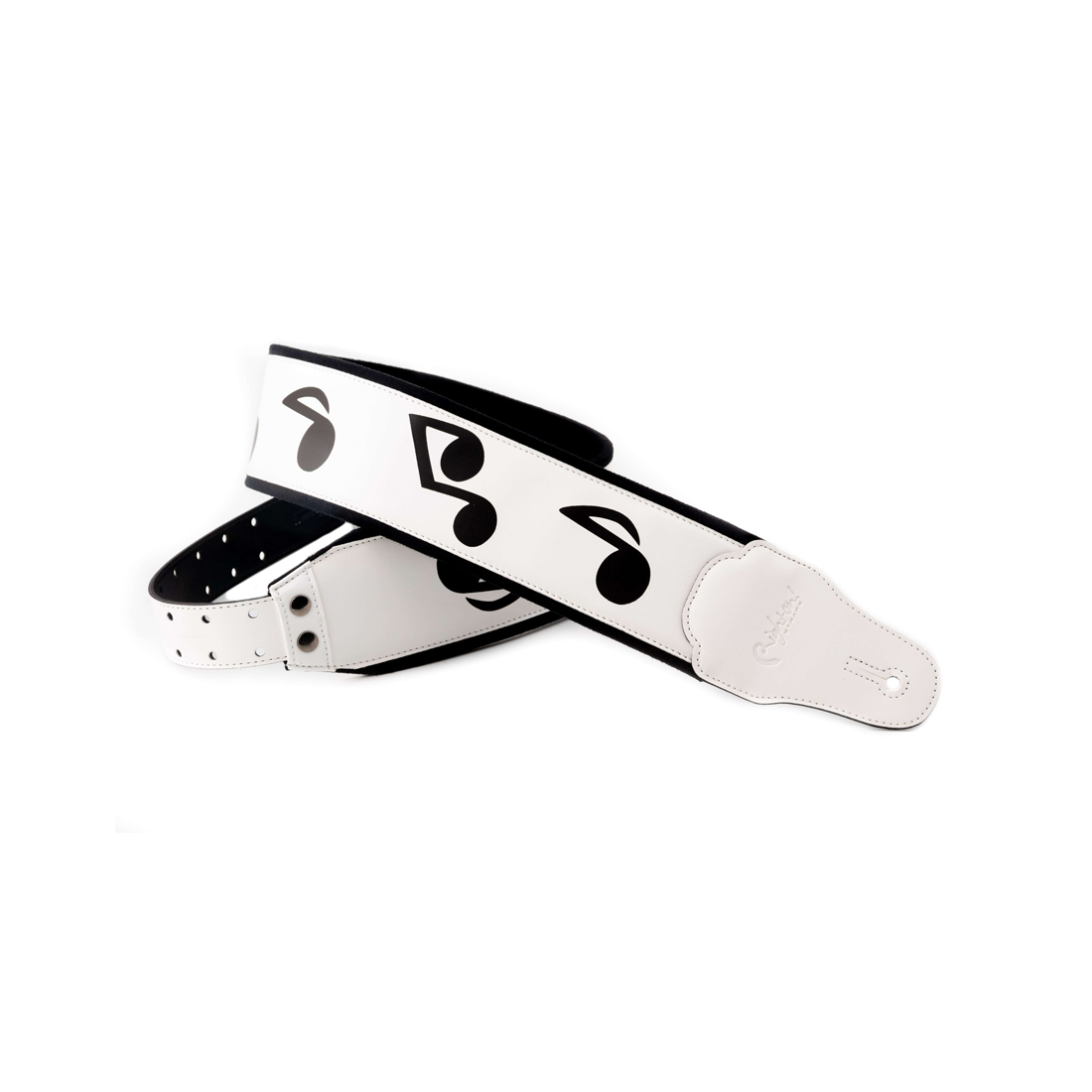 Right On Straps LEGEND SRV White Guitar Strap