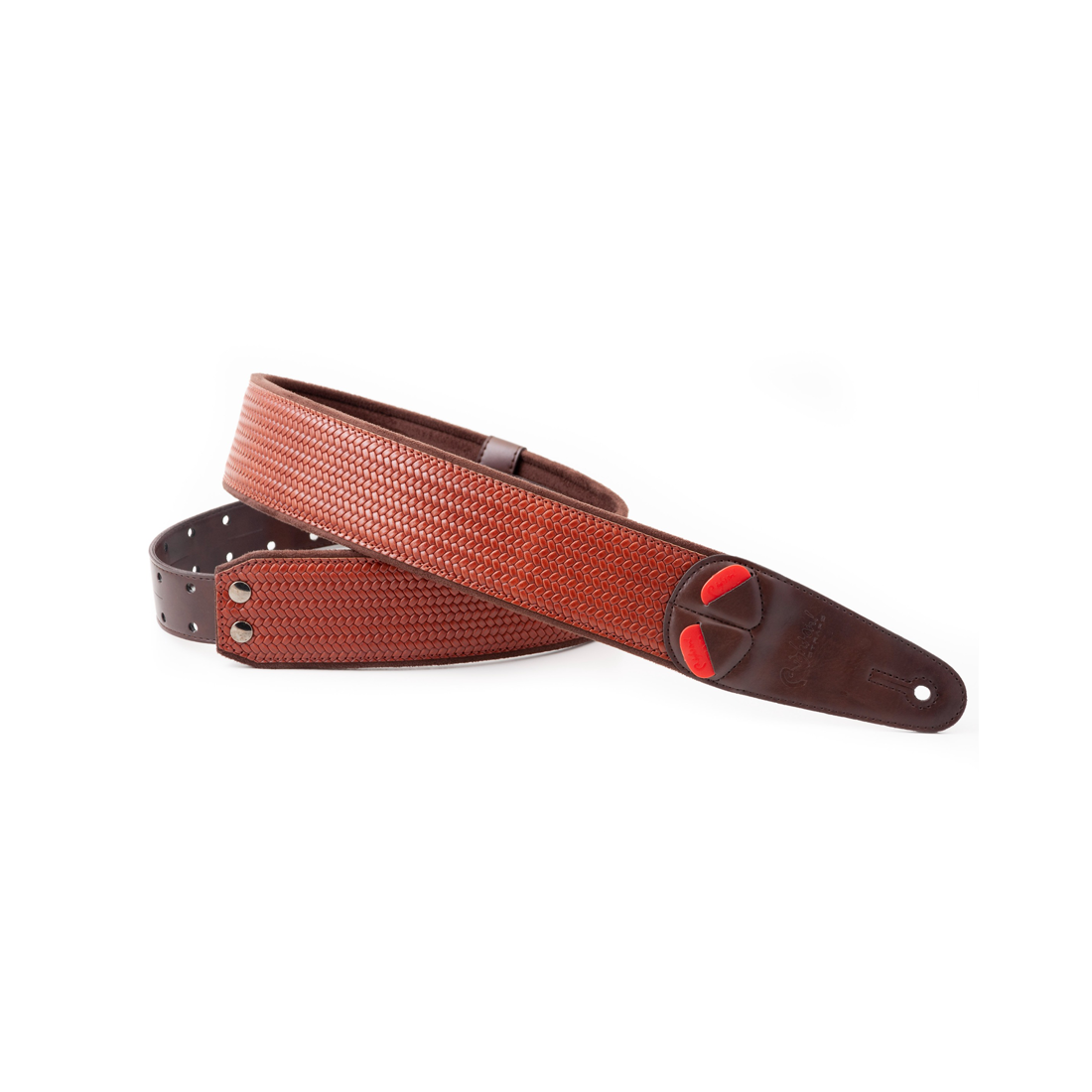 Right On Straps MOJO Bond 60 Brown Guitar Strap