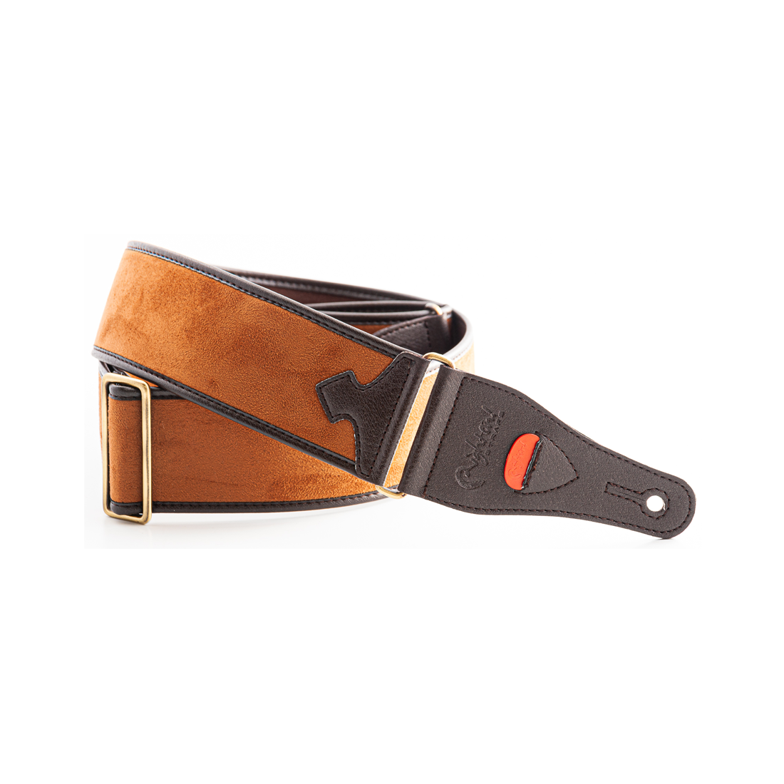 Right On Straps TALISMAN Divine Light Brown Guitar Straps