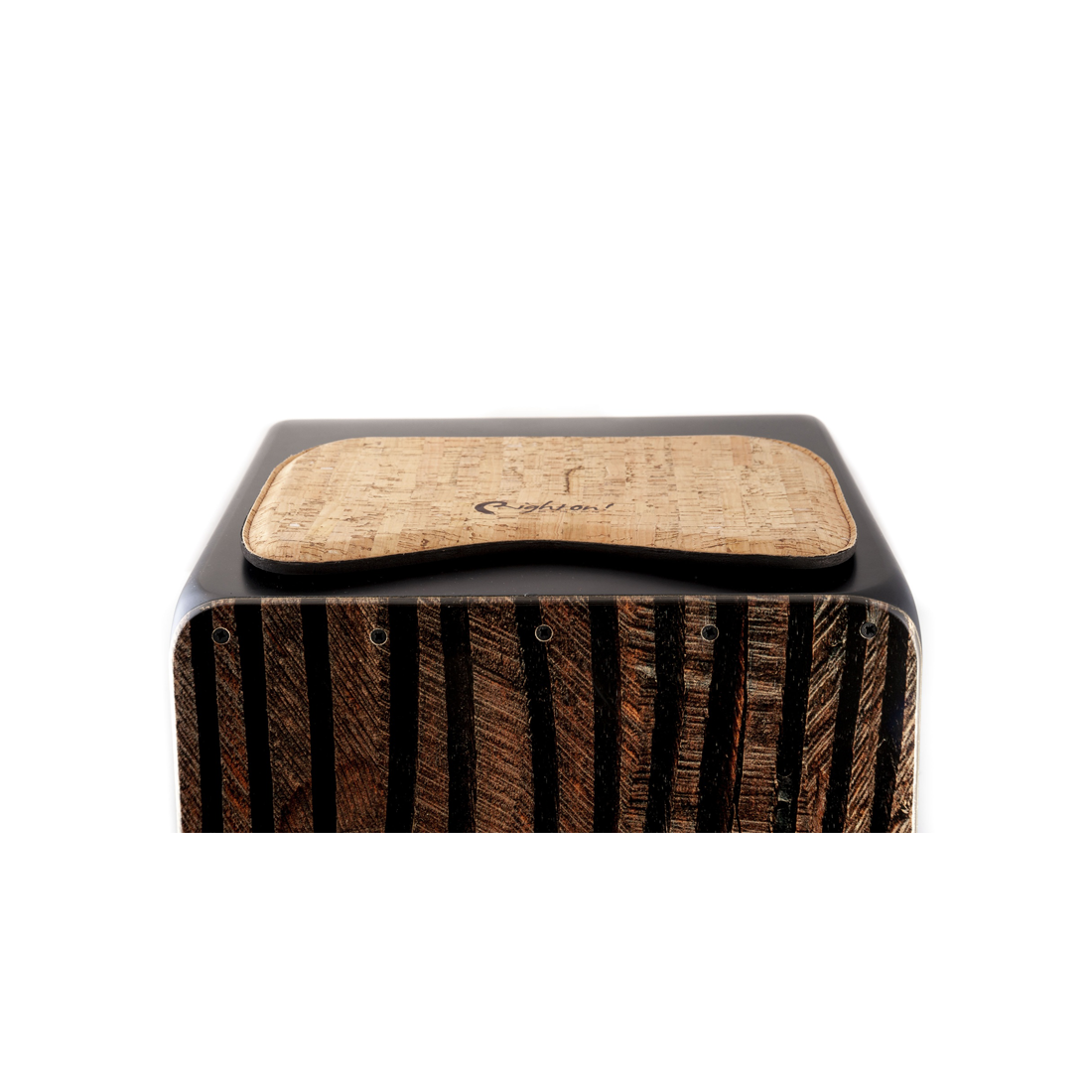 Right On Straps Beige Cork Cajon Pad