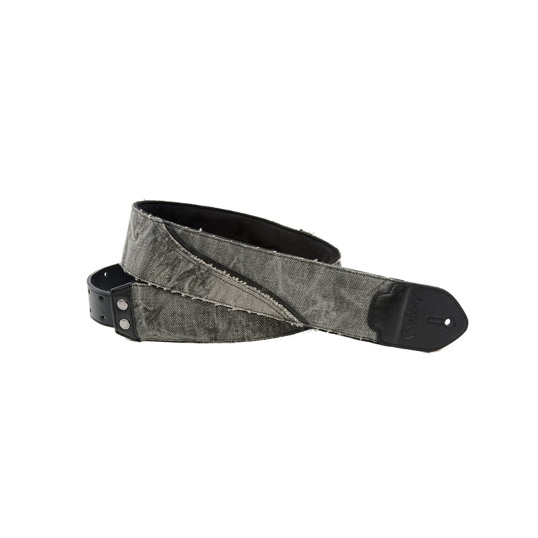 Right On Straps FUNKY Waves-F Black Guitar Strap