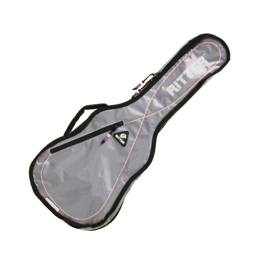 Ritter RGP2-UC/SRW Silver Grey-Red-White Concert Ukulele Bag