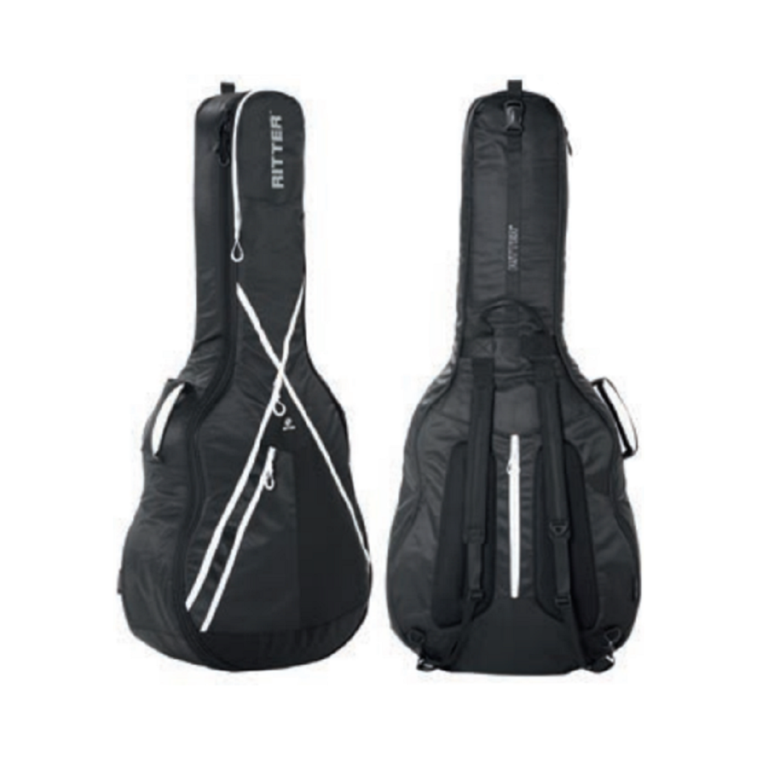 Ritter RGP8-SA/BKW Black-White 335 Style Guitar Bag