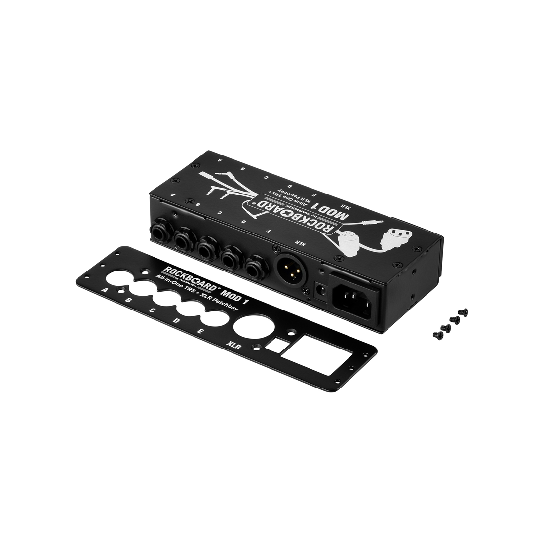 Rockboard Modul 1 With XLR Rockboard Patchbay - XLR Thru