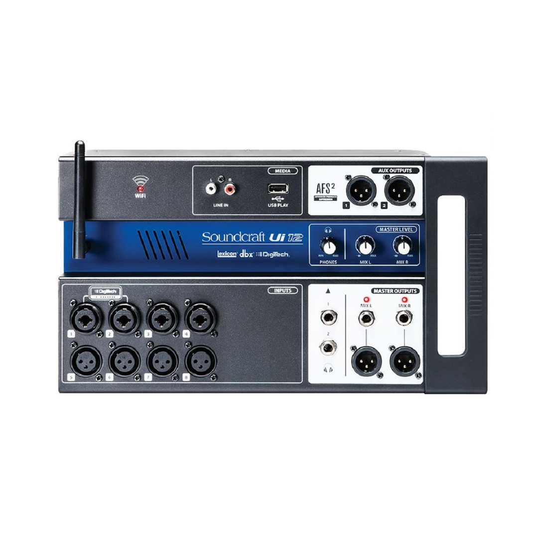 SOUNDCRAFT UI12 REMOTE-CONTROLLED DIGITAL MIXER