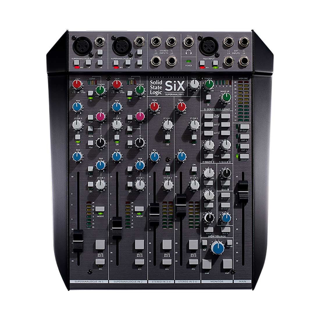 SSL SiX 6-channel Analogue Desktop Mixer