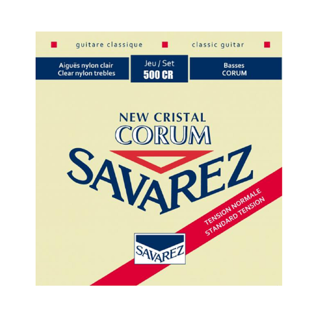 Savarez 500CR Corum Cristal Normal Tension Bass Strings