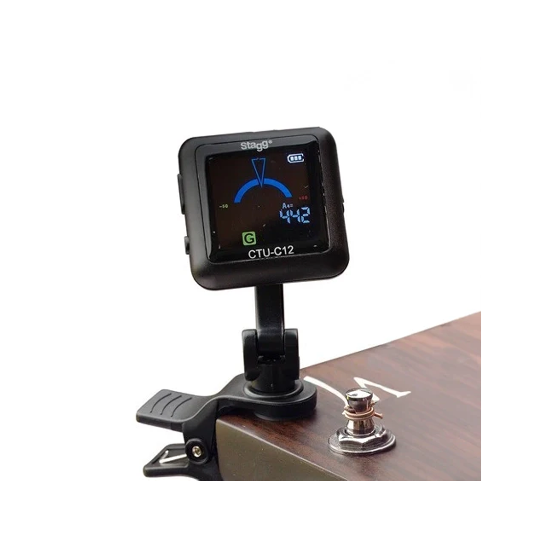 Stagg CTU-C12 Clip-On Tuner - Rechargeable
