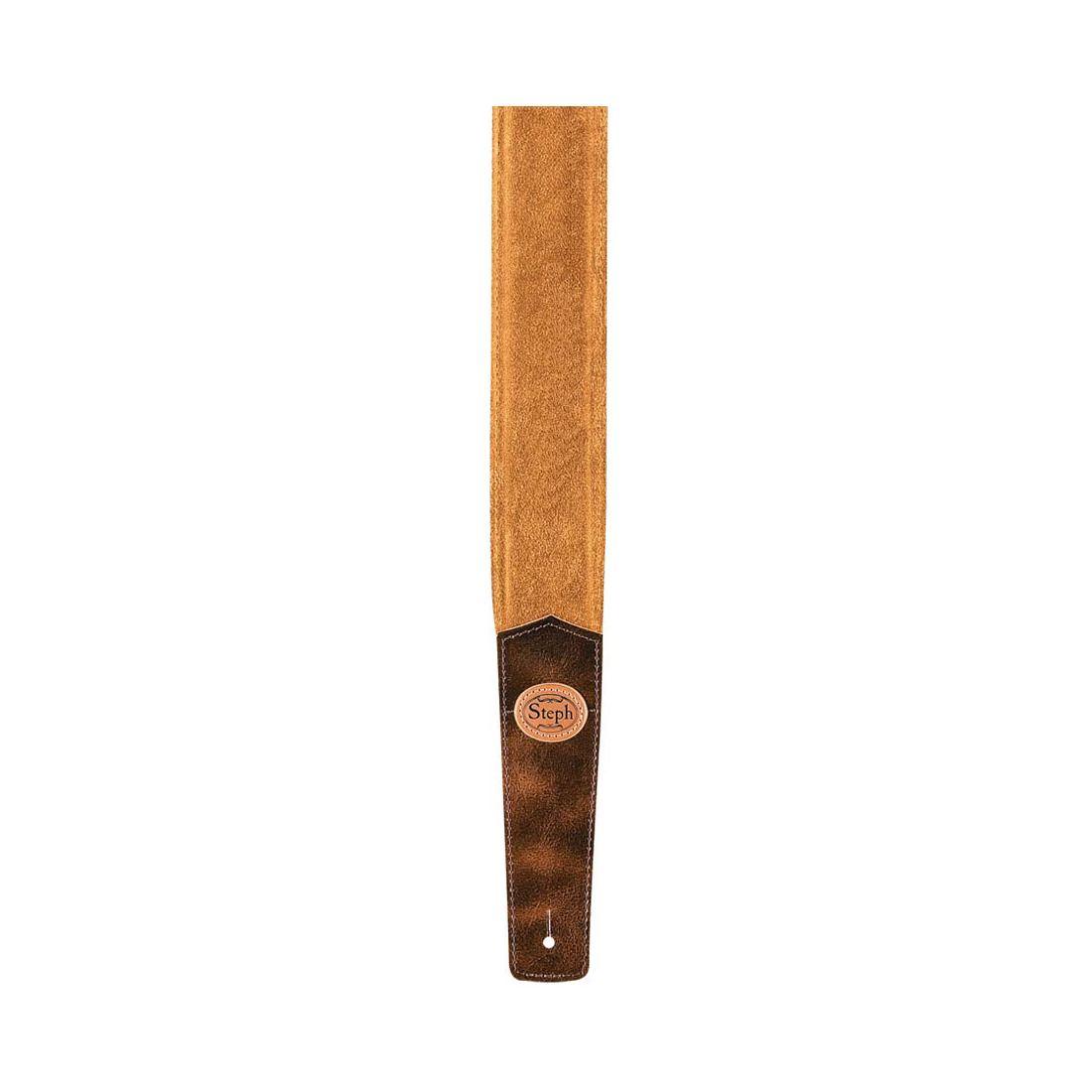 Steph GT-114 Honey Suede Pad, 6mm Foamcore, Suede Back Guitar Strap