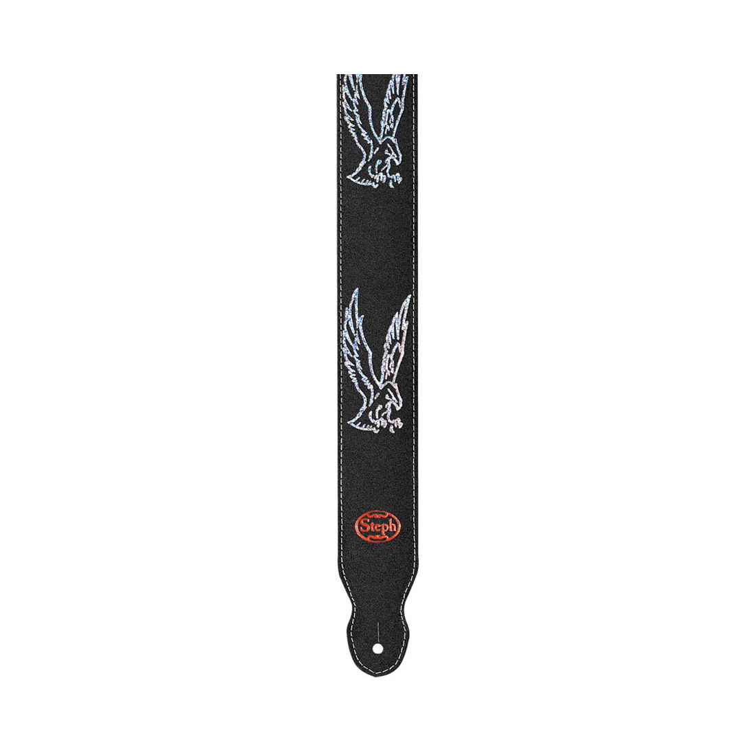 Tracolla per chitarra Steph HS-1037 tatuaggio nero