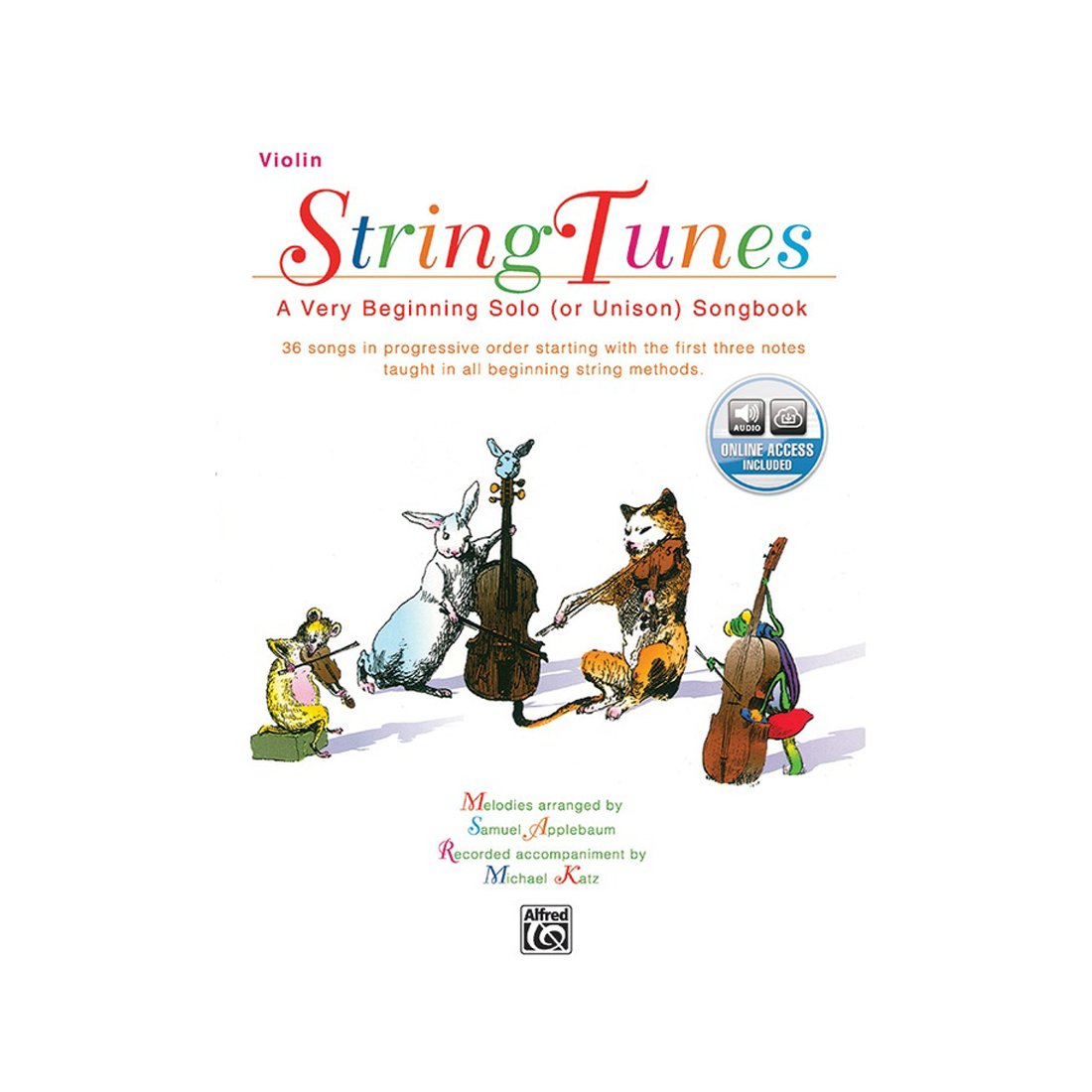 StringTunes: un libro di canzoni per principianti per solisti (o unisono)