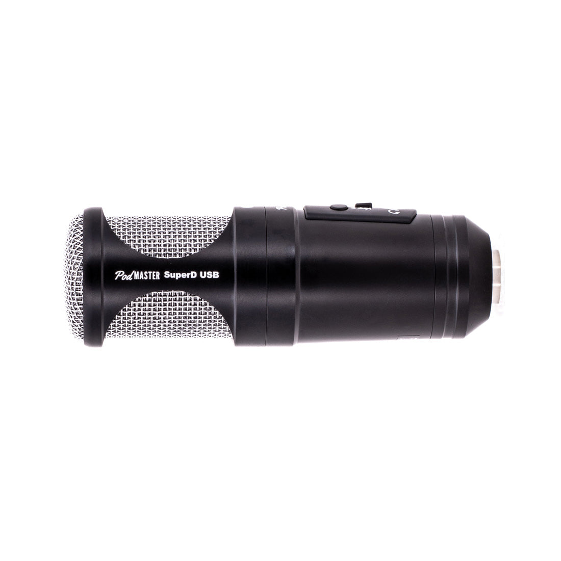 CAD PodMASTER SuperD USB - Professional Large Diapragm 35mm VOG Dynamic USB Broadcast/Podcasting Capsule W/Broadcast Boom Mic Stand