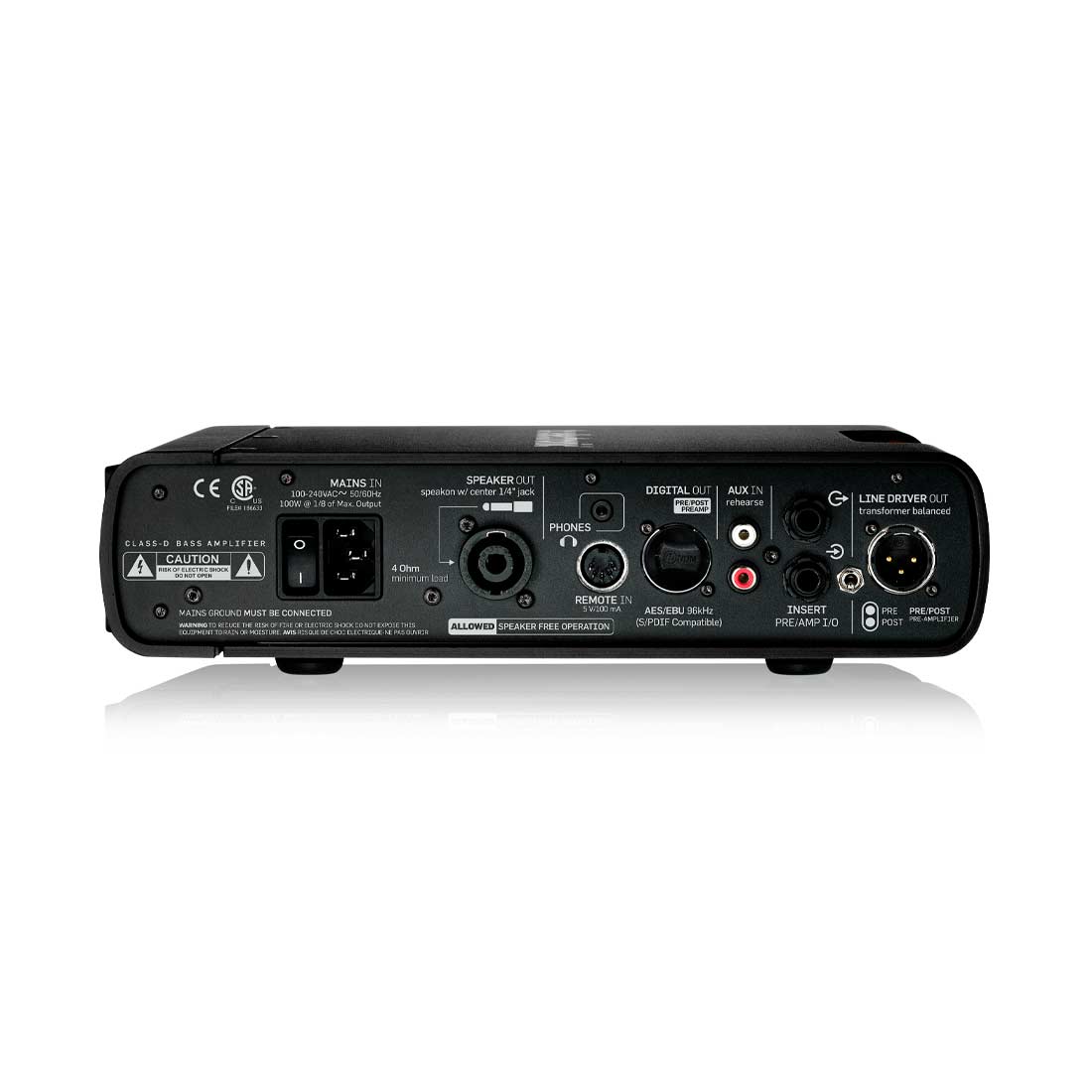 TC Electronic RH750 750w Bass Head