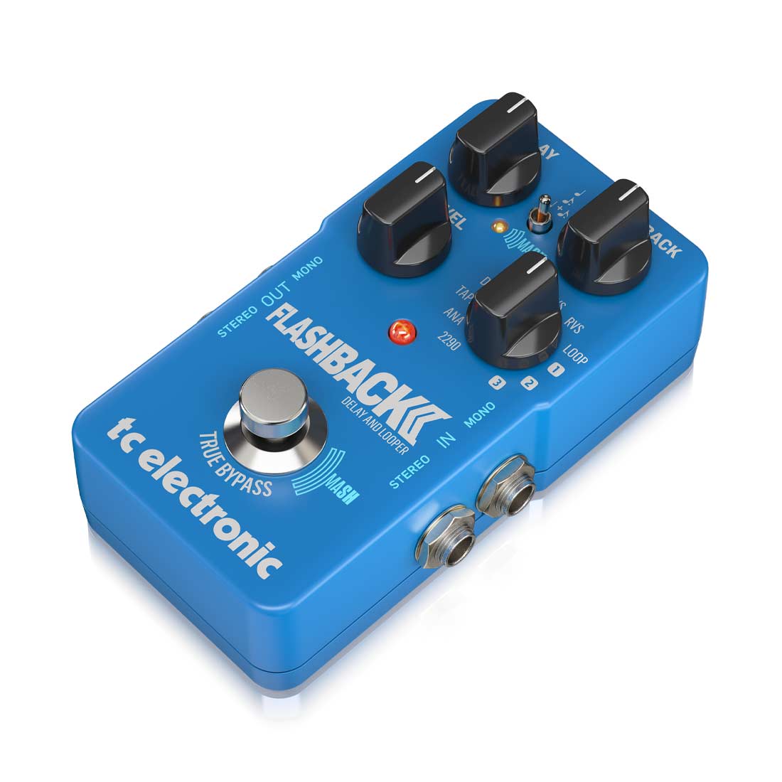 TC Electronic Flashback 2 Delay and Looper Pedal with Mash Technology